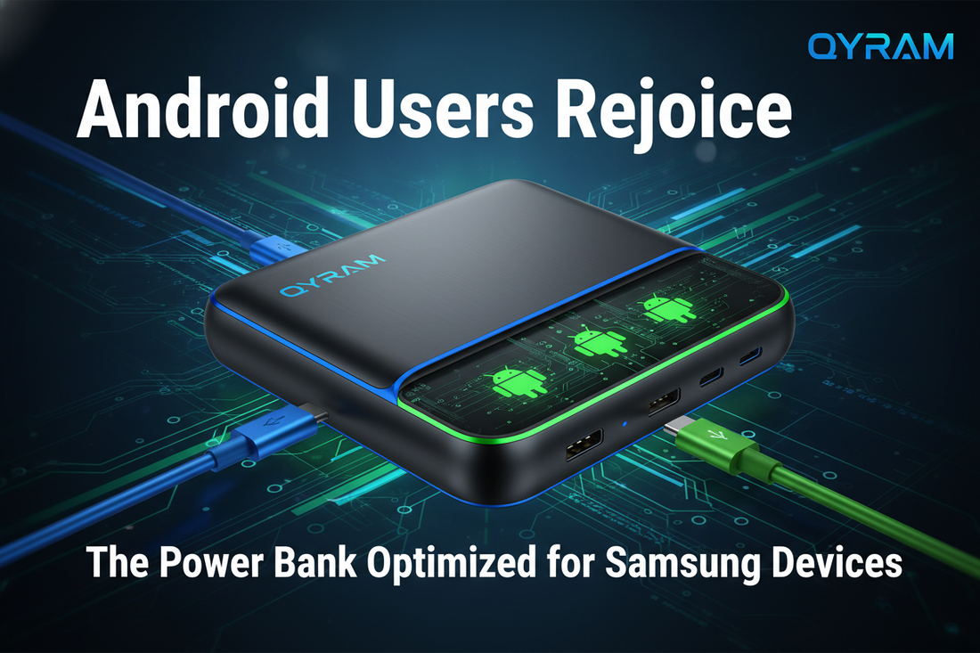 Android Users Rejoice: The Power Bank Optimized for Samsung Devices