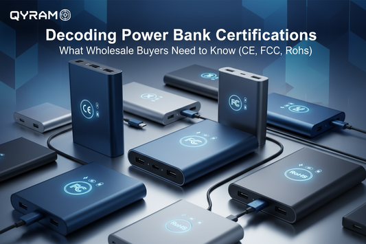 Decoding Power Bank Certifications: What Wholesale Buyers Need to Know (CE, FCC, RoHS)
