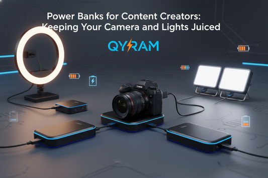 Power Banks for Content Creators: Keeping Your Camera and Lights Juiced
