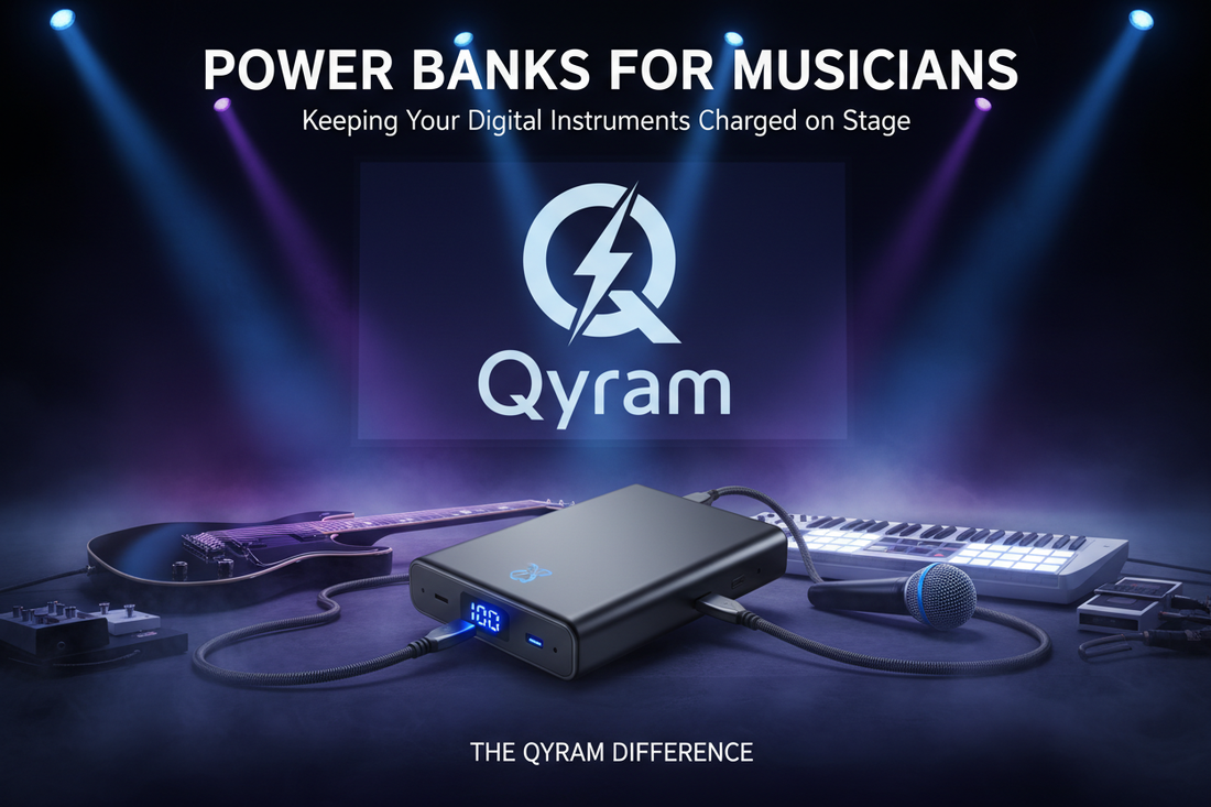 Power Banks for Musicians: Keeping Your Digital Instruments Charged on Stage