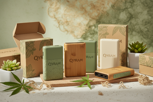 Qyram’s Eco-Friendly Initiative: Sustainable Power Bank Materials