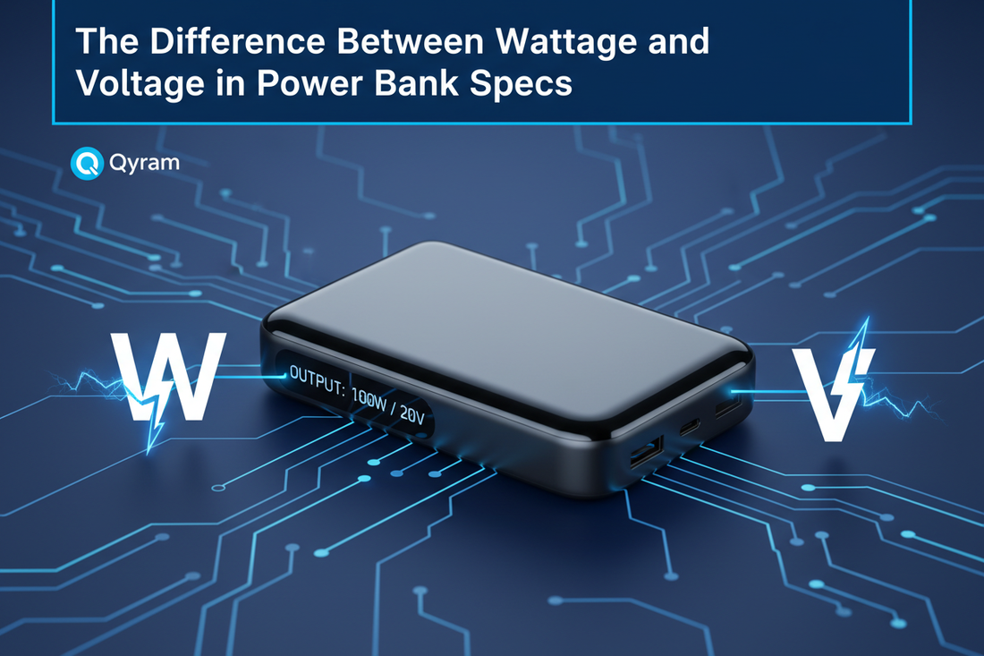 The Difference Between Wattage and Voltage in Power Bank Specs