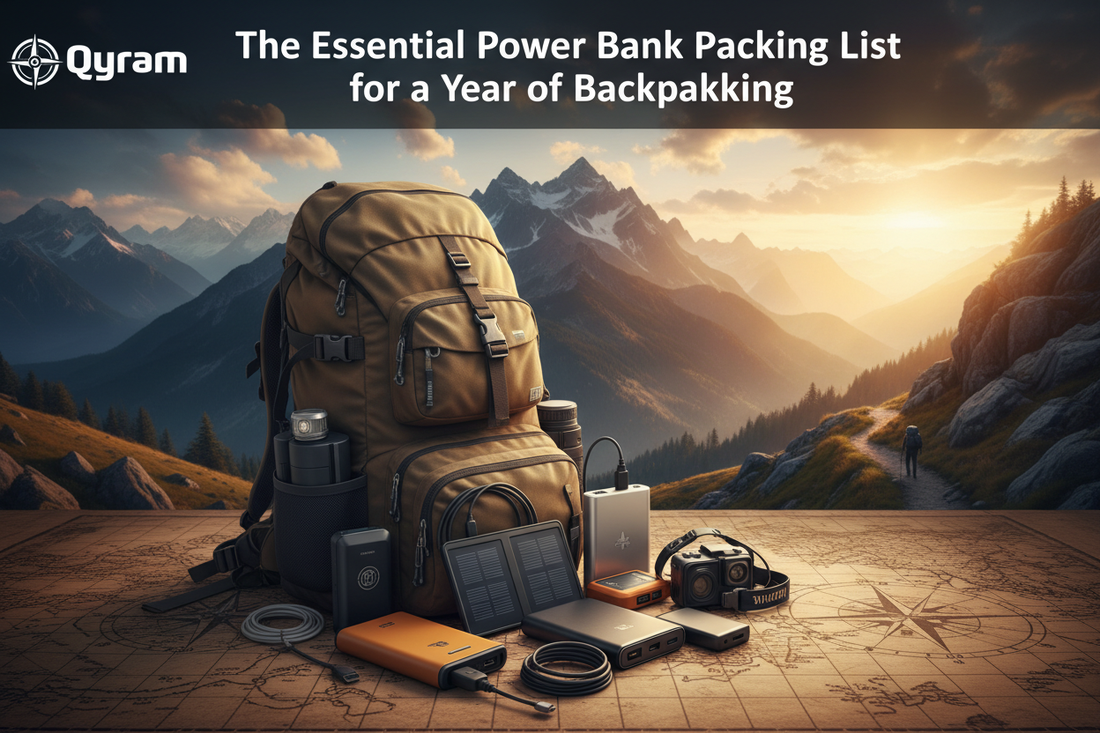 The Essential Power Bank Packing List for a Year of Backpacking