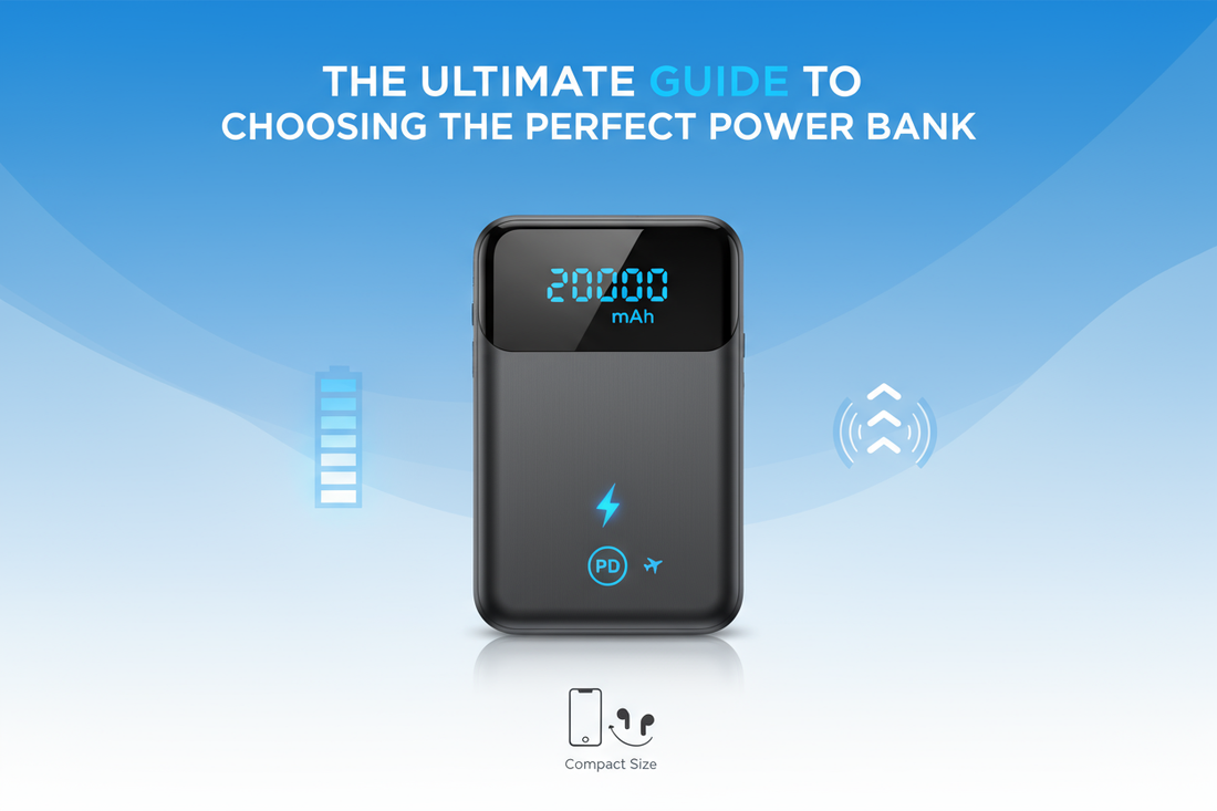 The Ultimate Guide to Choosing the Perfect Power Bank (mAh, PD, & Portability Explained