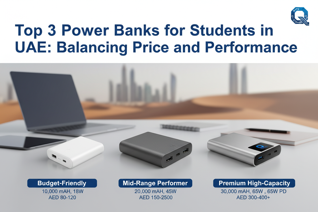Top 3 Power Banks for Students in UAE: Balancing Price and Performance