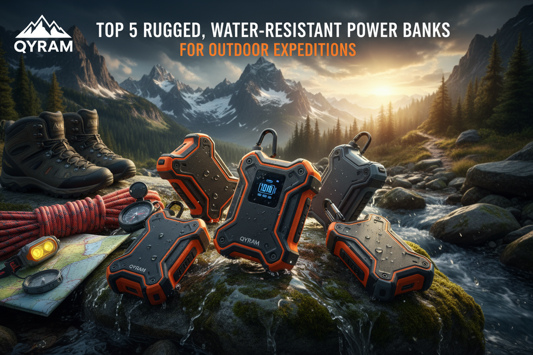 Top 5 Rugged, Water-Resistant Power Banks for Outdoor Expeditions