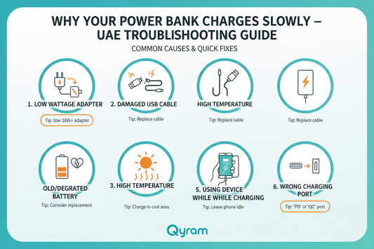 Why Your Power Bank Charges Slowly — UAE Troubleshooting Guide