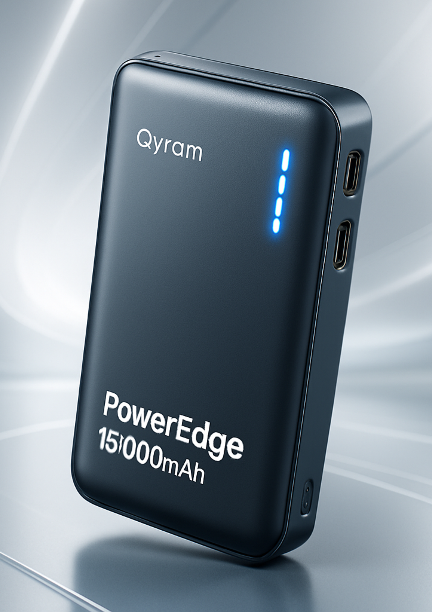 Qyram PowerEdge 15000mAh Quick Charger | Dual USB-C Fast Charging